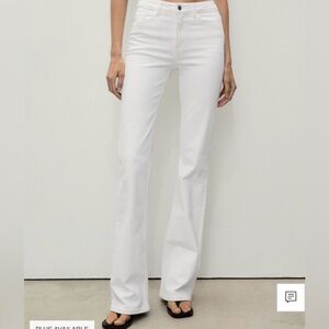 Mango Fiona White High-Rise Straight-Leg Women’s Jeans